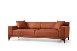 Atelier Del Sofa Petra 3 - Sofá de 3 Plazas Naranja